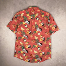 Charger l'image dans la galerie, chemise-a-fleurs-homme-rouge-rose