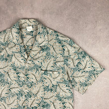 Charger l'image dans la galerie, chemise-aloha-vintage-made-in-hawaii-verte-homme