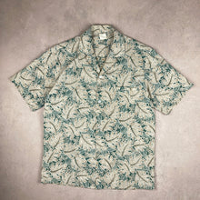 Charger l'image dans la galerie, chemise-aloha-vintage-made-in-hawaii-verte-homme