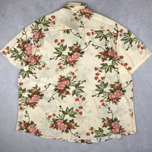 Charger l'image dans la galerie, chemise-hawaienne-a-fleurs-homme-beige