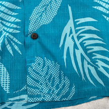 Charger l'image dans la galerie, chemise-hawaienne-a-fleurs-homme-bleue-turquoise