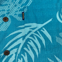 Charger l'image dans la galerie, chemise-hawaienne-a-fleurs-homme-bleue-turquoise