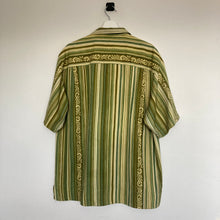 Charger l'image dans la galerie, chemise-hawaienne-a-fleurs-homme-tommy-bahama-soie-verte