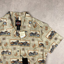 Charger l'image dans la galerie, chemise-hawaienne-harley-davidson-femme-tori-richard-made-in-hawaii