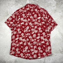Charger l'image dans la galerie, chemise-hawaienne-homme-a-fleurs-rouge