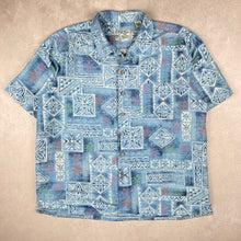 Charger l'image dans la galerie, chemise-hawaienne-homme-vintage-a-fleurs-100-soie