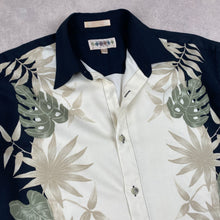 Charger l'image dans la galerie, chemise-hawaienne-homme-vintage-a-fleurs-noire