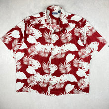 Charger l'image dans la galerie, chemise-hawaienne-homme-vintage-a-fleurs-rouge