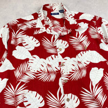 Charger l'image dans la galerie, chemise-hawaienne-homme-vintage-a-fleurs-rouge