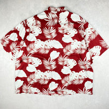 Charger l'image dans la galerie, chemise-hawaienne-homme-vintage-a-fleurs-rouge