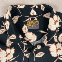 Charger l'image dans la galerie, chemise-hawaienne-noire-a-fleurs-grande-taille-homme