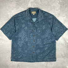 Charger l'image dans la galerie, chemise-hawaienne-vintage-a-fleurs-homme-en-soie