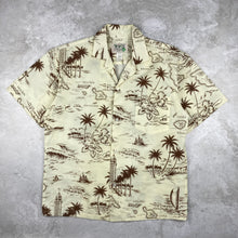 Charger l'image dans la galerie, chemise-hawaienne-vintage-a-fleurs-homme-kys-made-in-hawaii