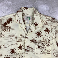 Charger l'image dans la galerie, chemise-hawaienne-vintage-a-fleurs-homme-kys-made-in-hawaii