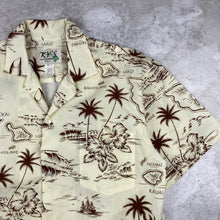 Charger l'image dans la galerie, chemise-hawaienne-vintage-a-fleurs-homme-kys-made-in-hawaii