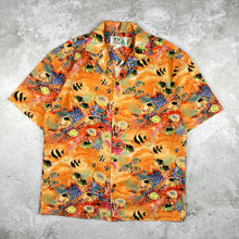 Charger l'image dans la galerie, chemise-hawaienne-vintage-a-fleurs-homme-kys-made-in-hawaii