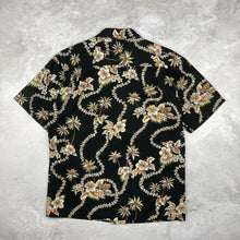Charger l'image dans la galerie, chemise-hawaienne-vintage-a-fleurs-homme-kys-made-in-hawaii