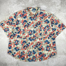 Charger l'image dans la galerie, chemise-hawaienne-vintage-homme-a-fleurs