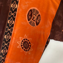 Charger l'image dans la galerie, chemise-hawaienne-vintage-homme-a-fleurs-et-a-motifs-orange