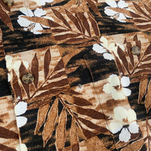 Charger l'image dans la galerie, chemise-vintage-a-fleurs-marron