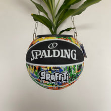 Charger l'image dans la galerie, deco-de-basket-decoration-nba-basketball-planter-ballon-de-basket-pot-de-fleurs-spalding
