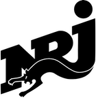 logo nrj lille noir et blanc