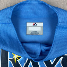 Charger l'image dans la galerie, maillot-baseball-majestic-chemise-mlb-rays-bleu