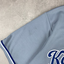 Charger l'image dans la galerie, maillot-baseball-majestic-royals-kansas-city-chemise-mlb-gris