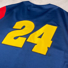 Charger l'image dans la galerie, maillot-de-baseball-nascar-vintage-chase-authentique-bleue