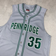 Charger l'image dans la galerie, maillot-de-baseball-vintage-1990-universitaire-mlb-gris