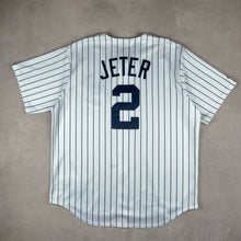 Charger l'image dans la galerie, maillot-new-york-yankees-majestic-chemise-mlb-baseball-vintage-ny-jeter-1