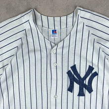 Charger l'image dans la galerie, maillot-new-york-yankees-russell-athletic-chemise-mlb-baseball-vintage-ny