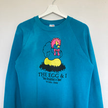 Charger l'image dans la galerie,     pull-vintage-homme-oversize-turquoise-made-in-usa