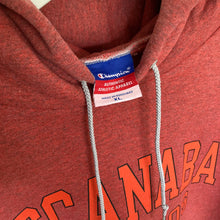 Charger l'image dans la galerie, sweat-a-capuche-vintage-champion-homme-oversize-rouge-unisexe