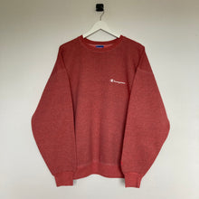 Charger l'image dans la galerie, sweat-vintage-champion-homme-oversized-rouge-unisexe