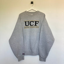 Charger l'image dans la galerie, sweat-vintage-gris-homme-university-usa-90s