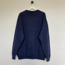 Charger l'image dans la galerie, sweat-vintage-homme-oversize-bleu-fonce