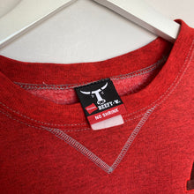 Charger l'image dans la galerie, sweat-vintage-homme-oversize-rouge-unisexe