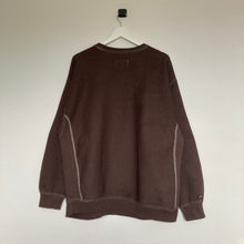 Charger l'image dans la galerie, sweat-vintage-marron-homme-et-femme-unisexe-oversize