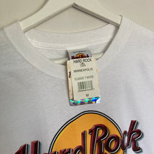 Charger l'image dans la galerie, t-shirt-homme-vintage-blanc-hard-rock-cafe-imprime-minneapolis