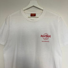 Charger l'image dans la galerie, t-shirt-homme-vintage-blanc-hard-rock-cafe-imprime-san-francisco
