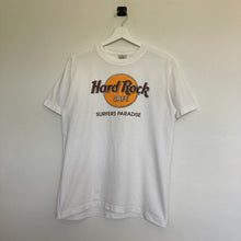 Charger l'image dans la galerie, t-shirt-homme-vintage-blanc-hard-rock-cafe-surfers-paradise