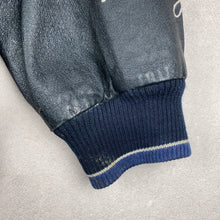 Charger l'image dans la galerie, veste-en-cuir-vintage-new-york-yankees-ny-blouson-teddy-mlb-baseball