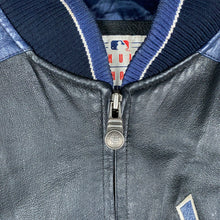 Charger l'image dans la galerie, veste-en-cuir-vintage-new-york-yankees-ny-blouson-teddy-mlb-baseball