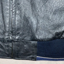 Charger l'image dans la galerie, veste-en-cuir-vintage-new-york-yankees-ny-blouson-teddy-mlb-baseball