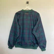 Charger l'image dans la galerie, veste-vintage-homme-femme-verte-a-carreaux-nylon