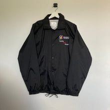 Charger l'image dans la galerie,        veste-vintage-homme-noire-coach-jacket-usa