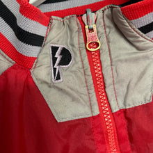 Charger l'image dans la galerie, veste-vintage-homme-reversible-noire-rouge-ohio-state-usa