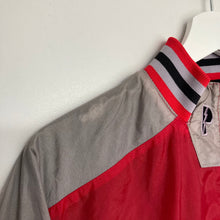 Charger l'image dans la galerie, veste-vintage-homme-reversible-noire-rouge-ohio-state-usa