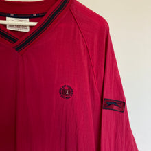 Charger l'image dans la galerie, veste-vintage-homme-rouge-framboise-sport-col-v